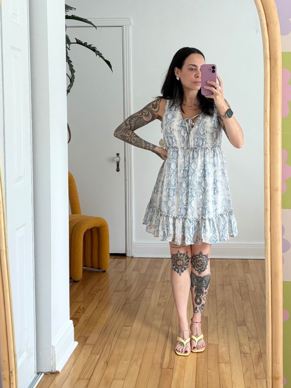 Altar’d state babydoll dress